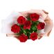 Букет из 7 красных роз (60 см)