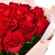 Букет из 21 красной розы (60 см)