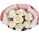 Букет из 7 белых роз (60 см)