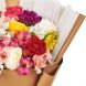 Букет разноцветных роз и альстромерий Конфетти