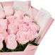 Букет из  21 розовой розы (60 см)