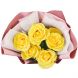 Букет из  5 желтых роз (60 см)