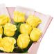 Букет из  11 желтых роз (60 см)