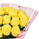Букет из  15 желтых роз (60 см)
