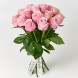 Букет из 15 розовых роз Кения