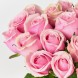 Букет из 25 розовых роз Кения