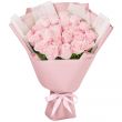 Букет из  21 розовой розы (60 см)