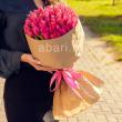 Букет красивых розовых тюльпанов (50 см)