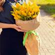 Букет из желтых тюльпанов (50 см)