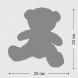 Плюшевый медведь Флорист (35 см)