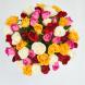 Букет от 15 разноцветных роз Кения