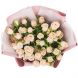 Букет кустовые кремовые розы