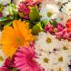 Букет цветов из гербер и хризантем Цветник