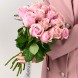 Букет от 15 розовых роз Кения