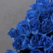 Букет классических синих роз [60 см]