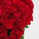 Корзина с 501 шикарной красной розой