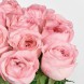 Букет из розовых пионовидных роз Шарм