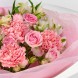 Букет из роз и гвоздик Гармония Нежности