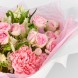 Букет из роз и гвоздик Гармония Нежности
