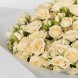Букет кремовых кустовых роз Сливочный Поцелуй