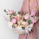 Корзина из роз, хризантем и пионов Нежный танец