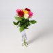 Букет разноцветных кенийских роз