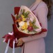 Букет на День учителя Цветочная акварель
