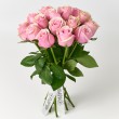 Букет от 15 розовых роз Кения