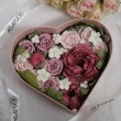Коробка с зефиром "Воздушное сердце"