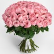 Букет из розовых пионовидных роз Шарм