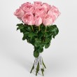 Букет из розовых пионовидных роз Шарм