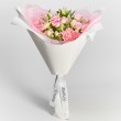 Букет из роз и гвоздик Гармония Нежности