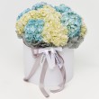 Цветы в коробке из гортензии Лазурь