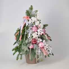 Елка "Розовый вальс"