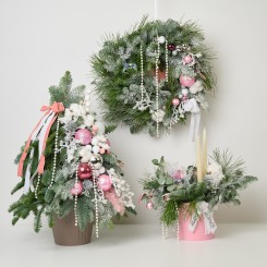 Новогодний набор &laquo;Розовый вальс&raquo;