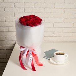 Букет красных кенийских роз Любовь моя