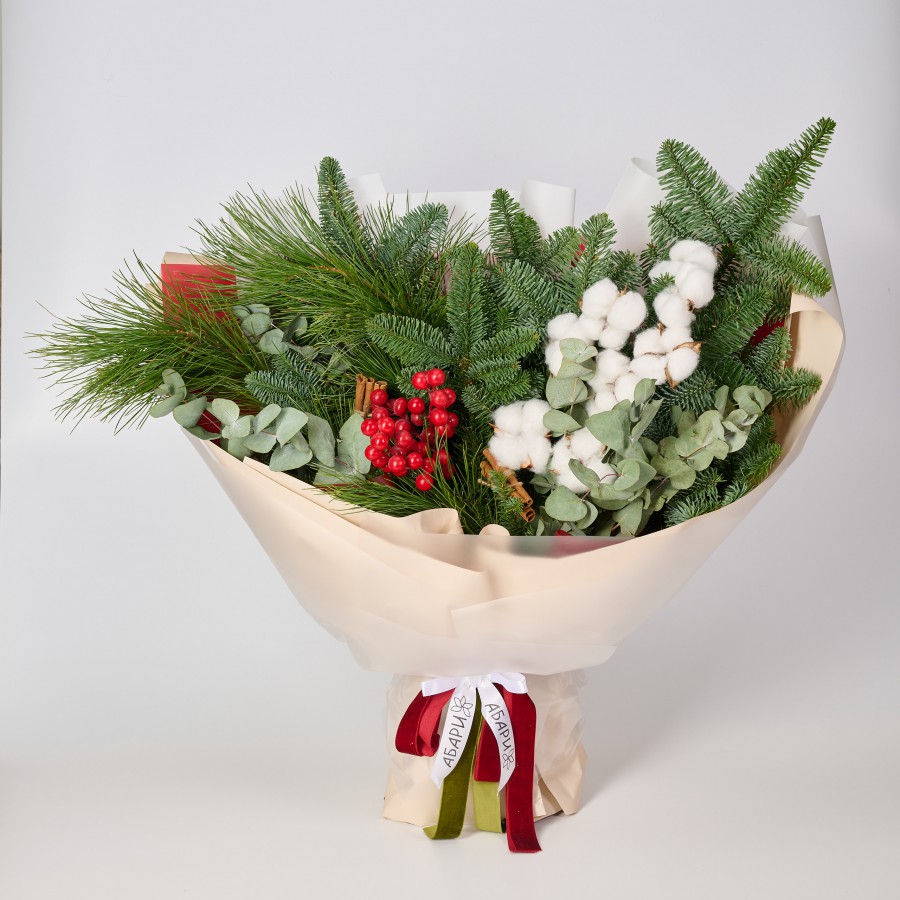 Новогодний букет &laquo;Северное очарование&raquo;