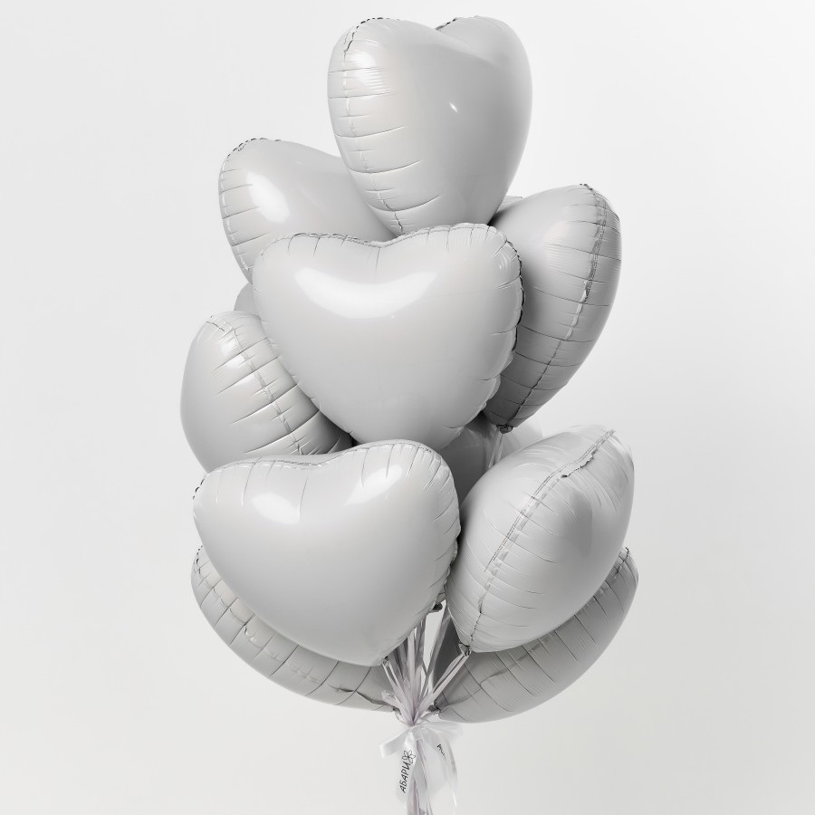 Фонтан из шаров Сердце