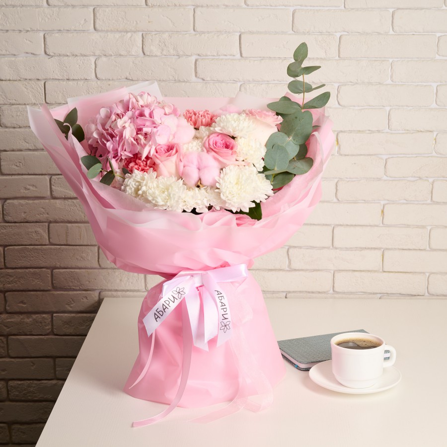 Нежный букет Зефирная любовь